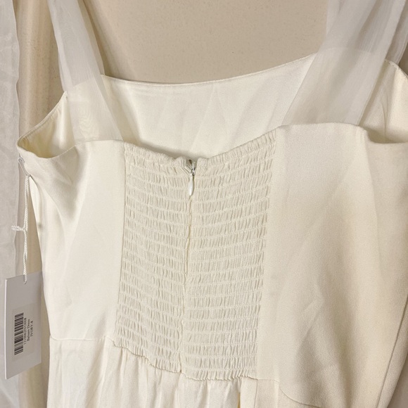 Reformation | NWT! Balsam Dress In Balsam In Ivory Size: 8 - Picture 7 of 8